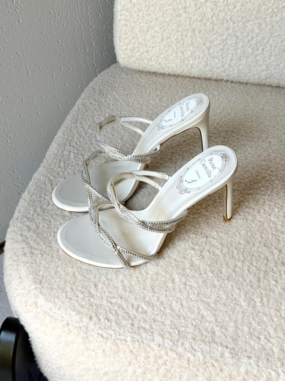 Rene caovilla sandals heels