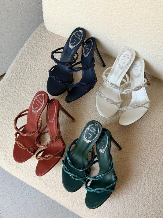 Rene caovilla sandals heels
