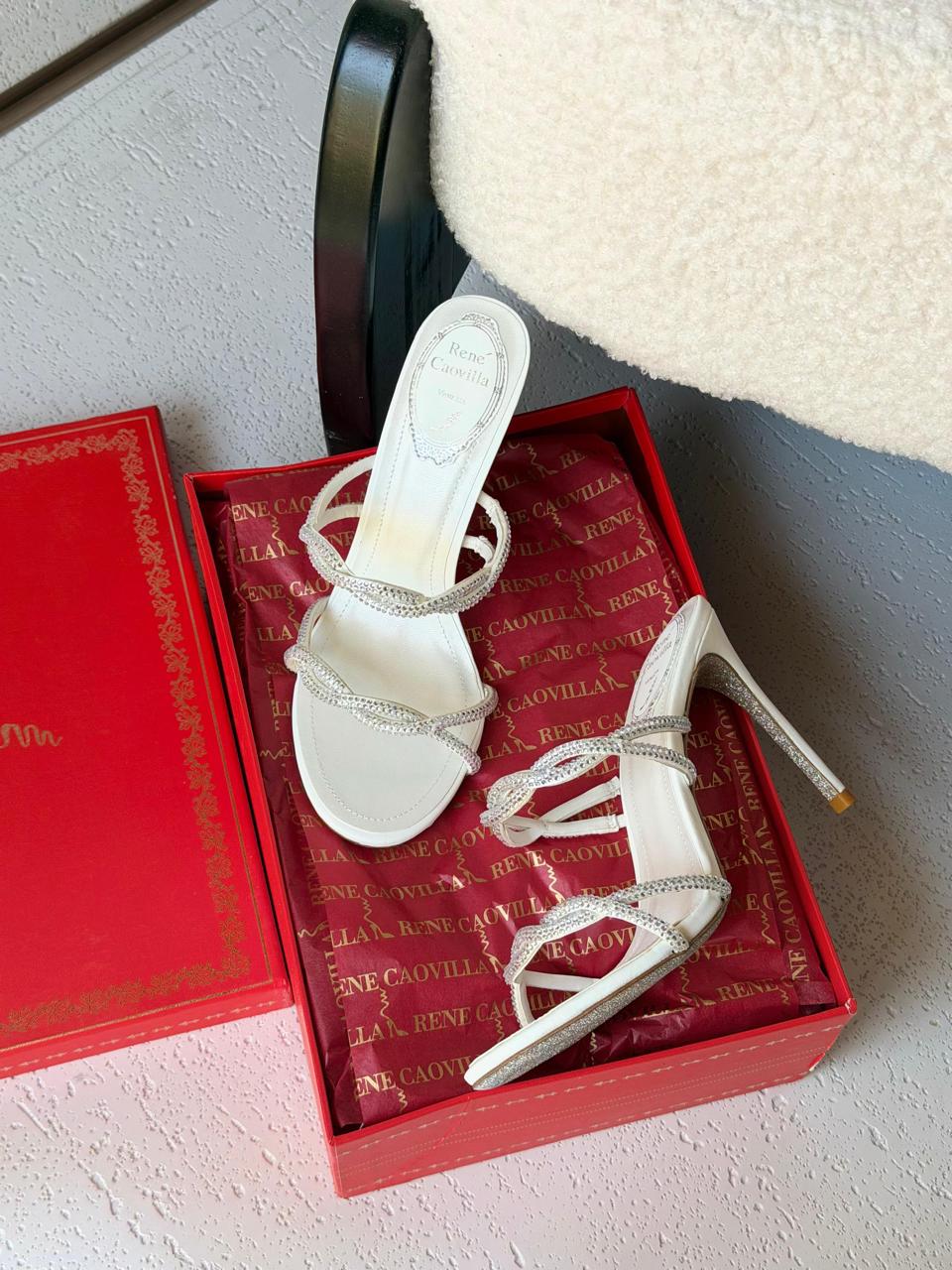 Rene caovilla sandals heels
