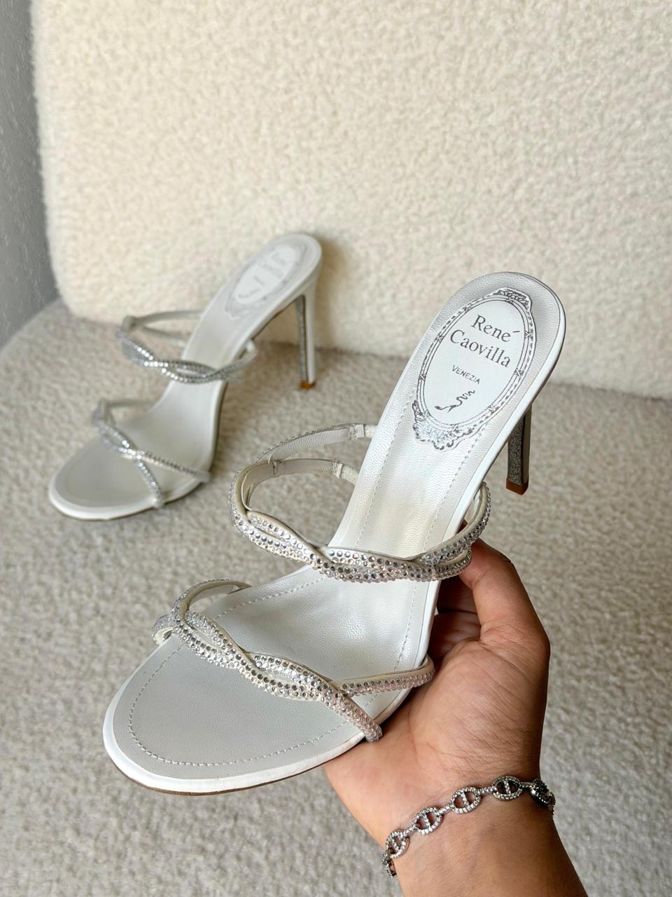 Rene caovilla sandals heels