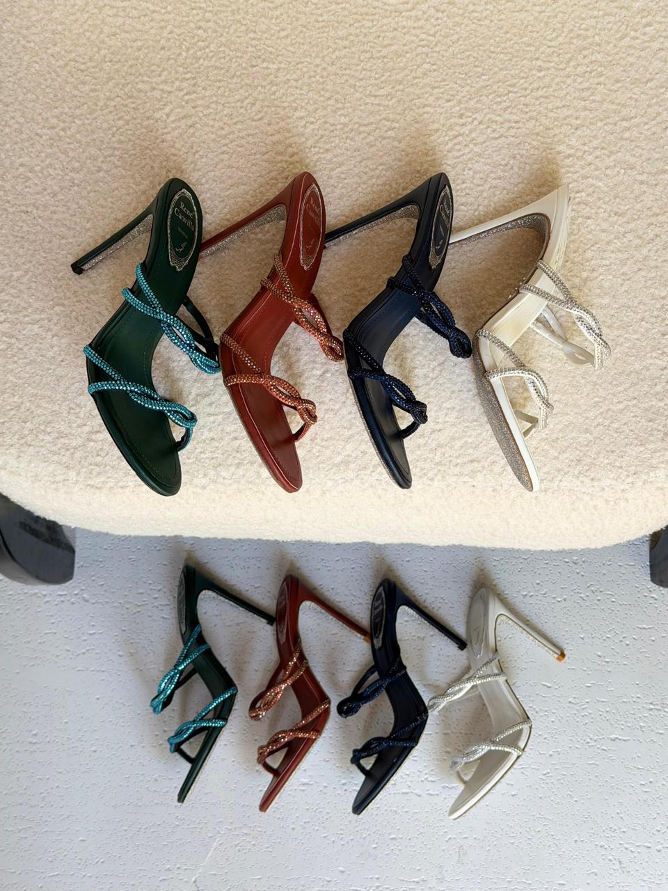 Rene caovilla sandals heels