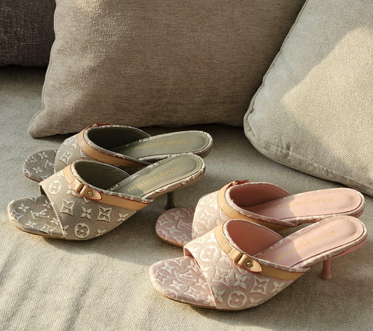 Lv sandals heels