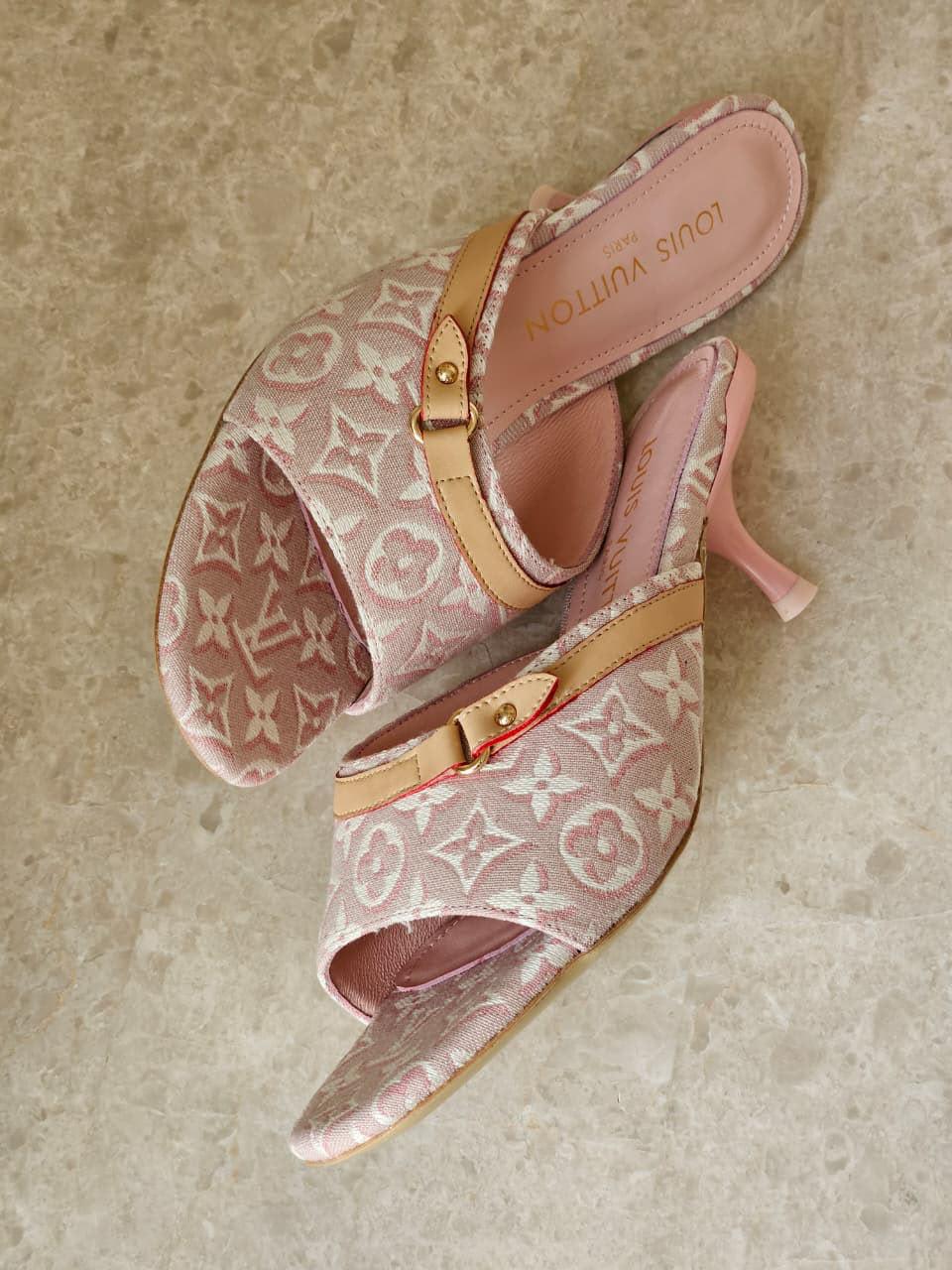 Lv sandals heels