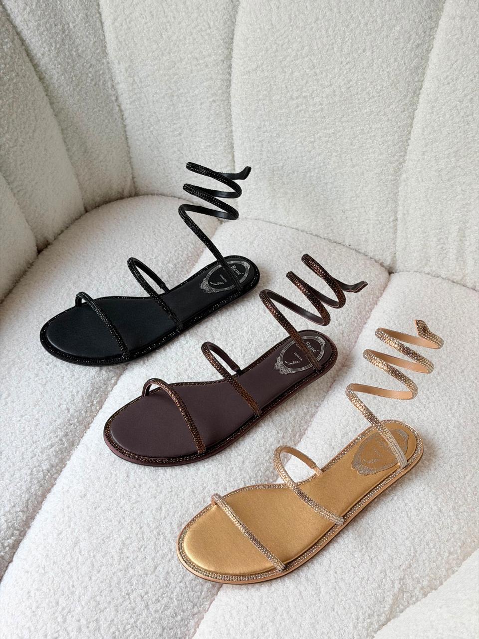Rene caovilla slippers