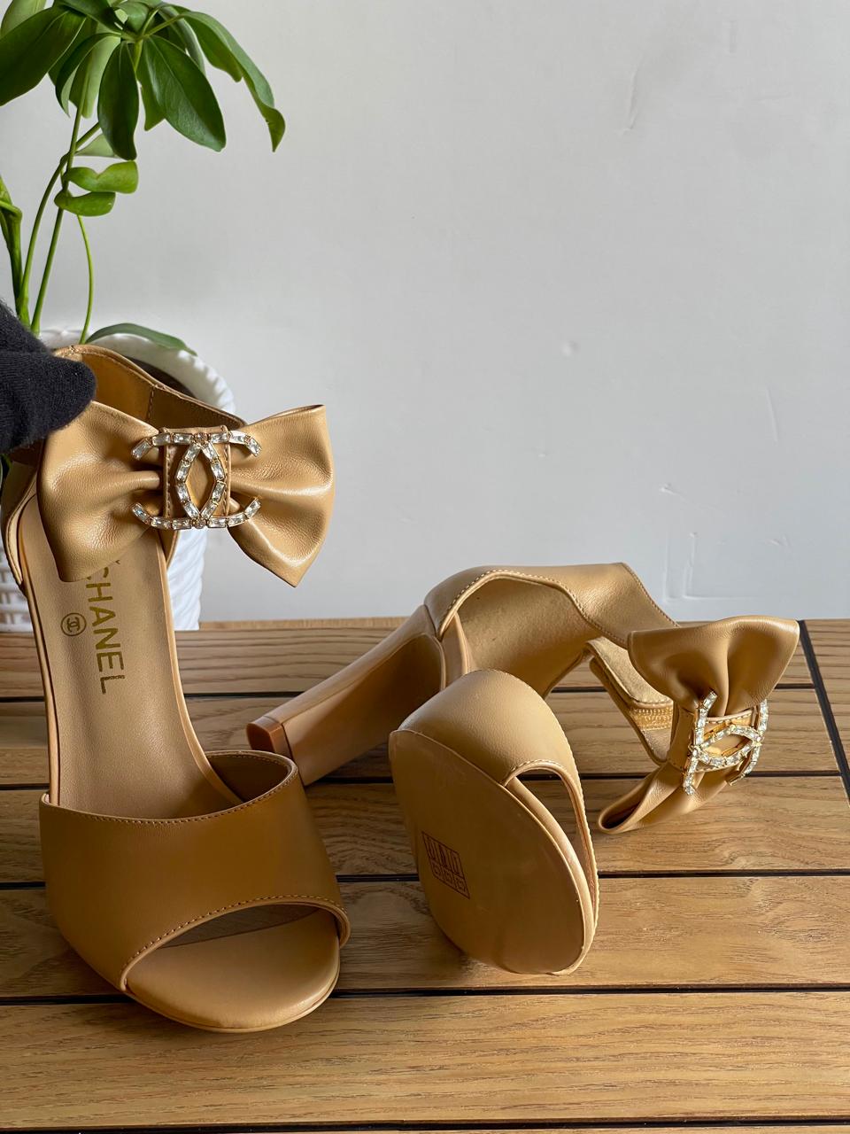 Chanel sandals heels
