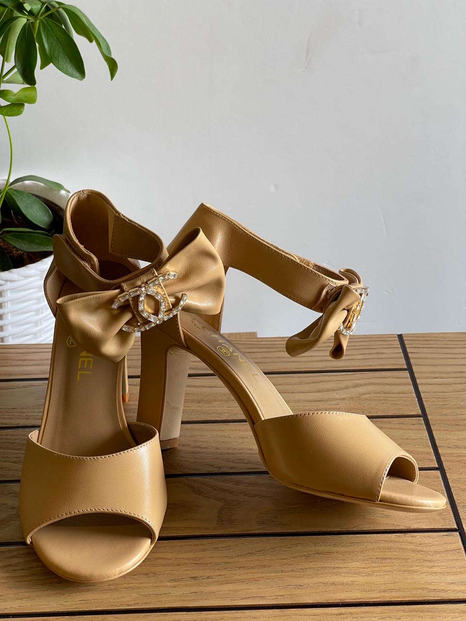 Chanel sandals heels
