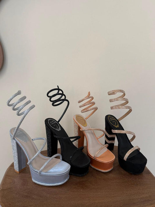 Rene caovilla sandals heels