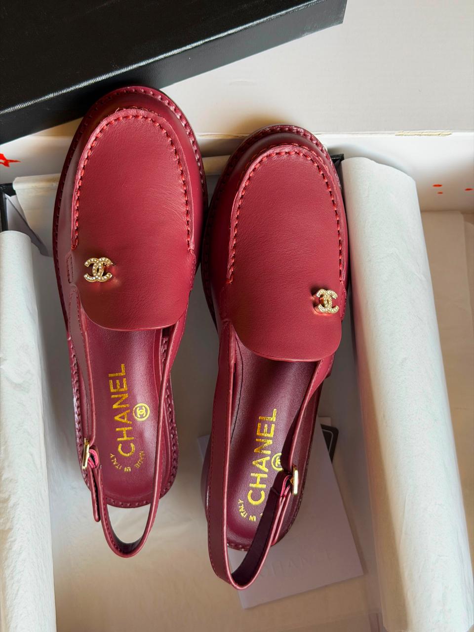 Chanel loafers - mules