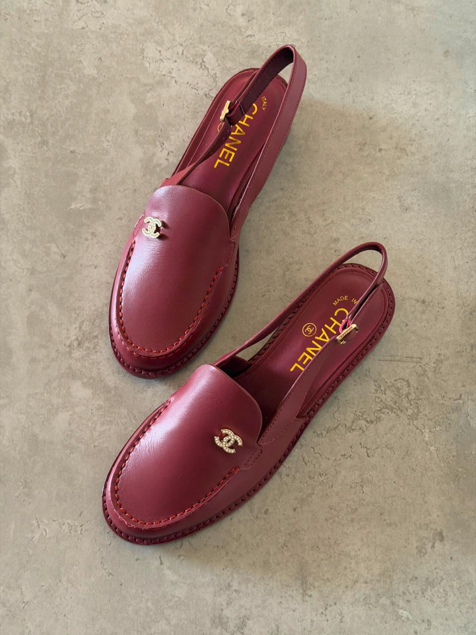 Chanel loafers - mules