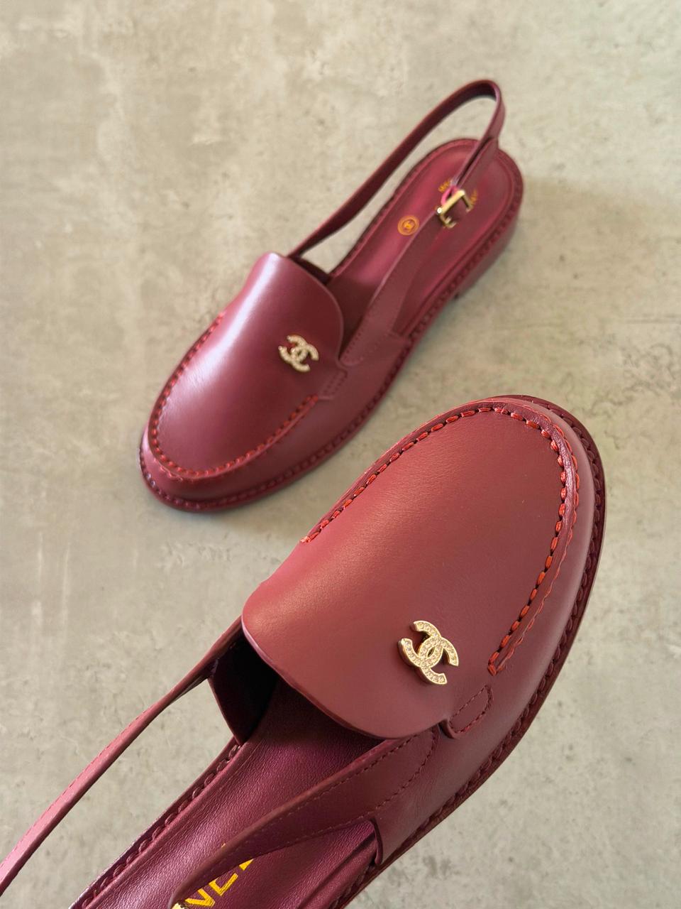Chanel loafers - mules