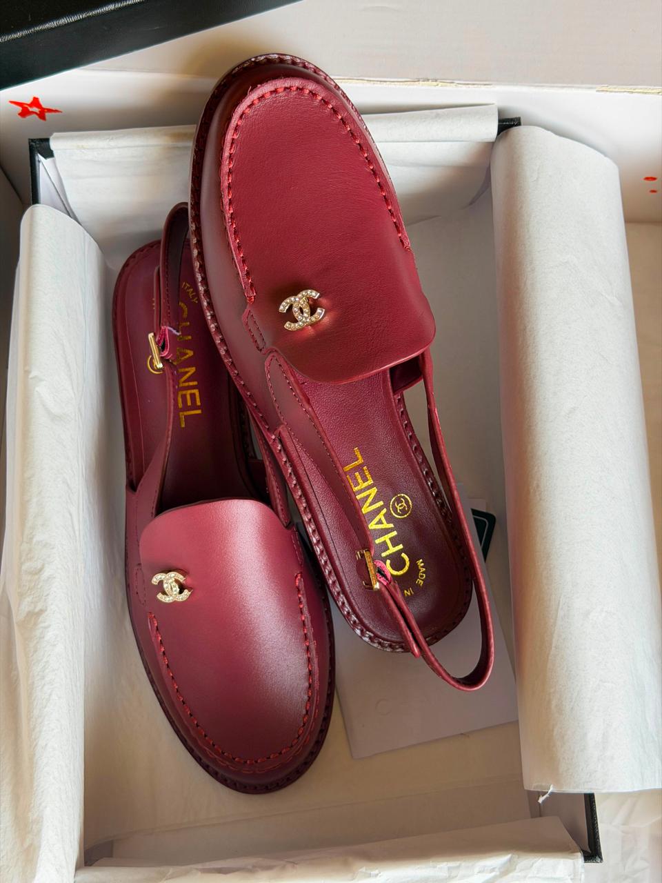 Chanel loafers - mules