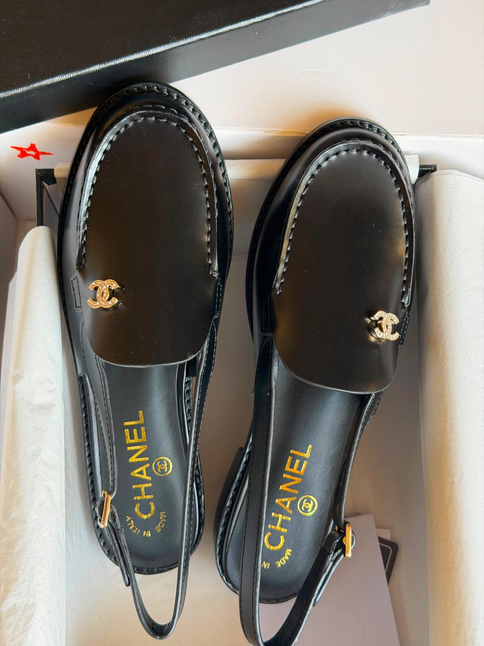 Chanel loafers - mules