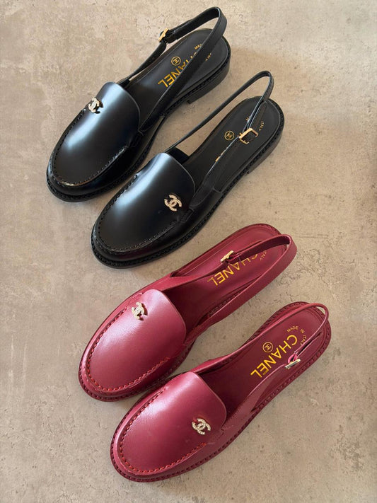 Chanel loafers - mules