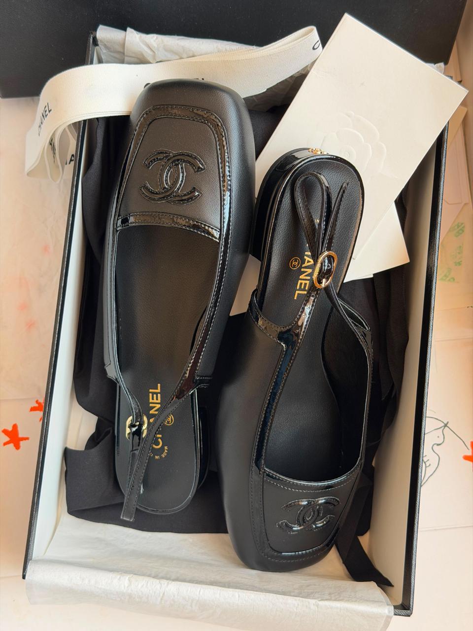 Chanel heels - low heels