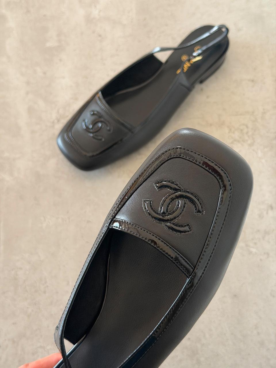 Chanel heels - low heels