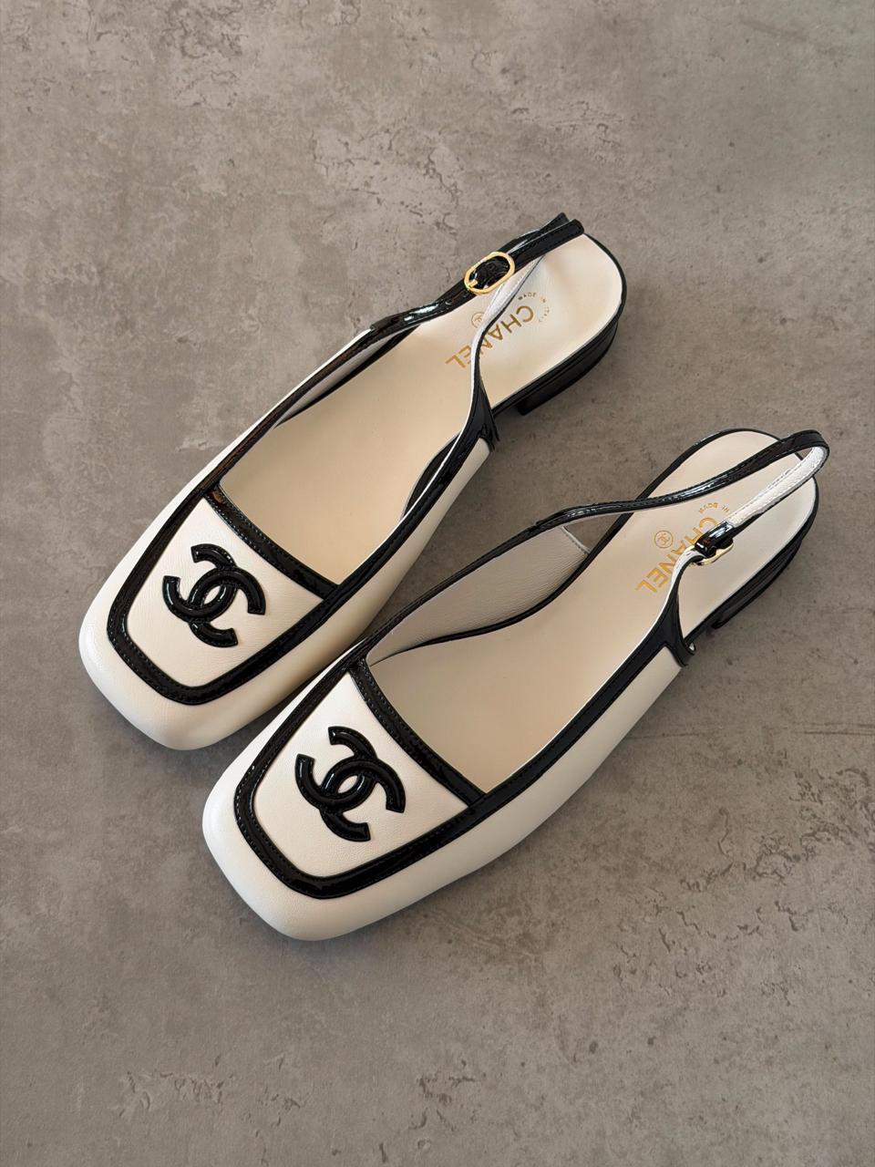 Chanel heels - low heels