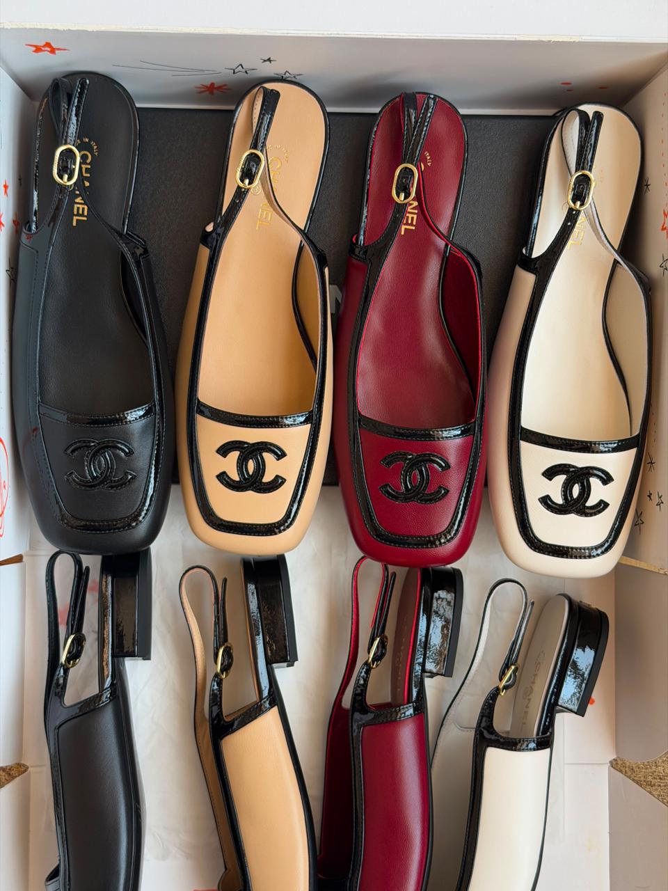 Chanel heels - low heels