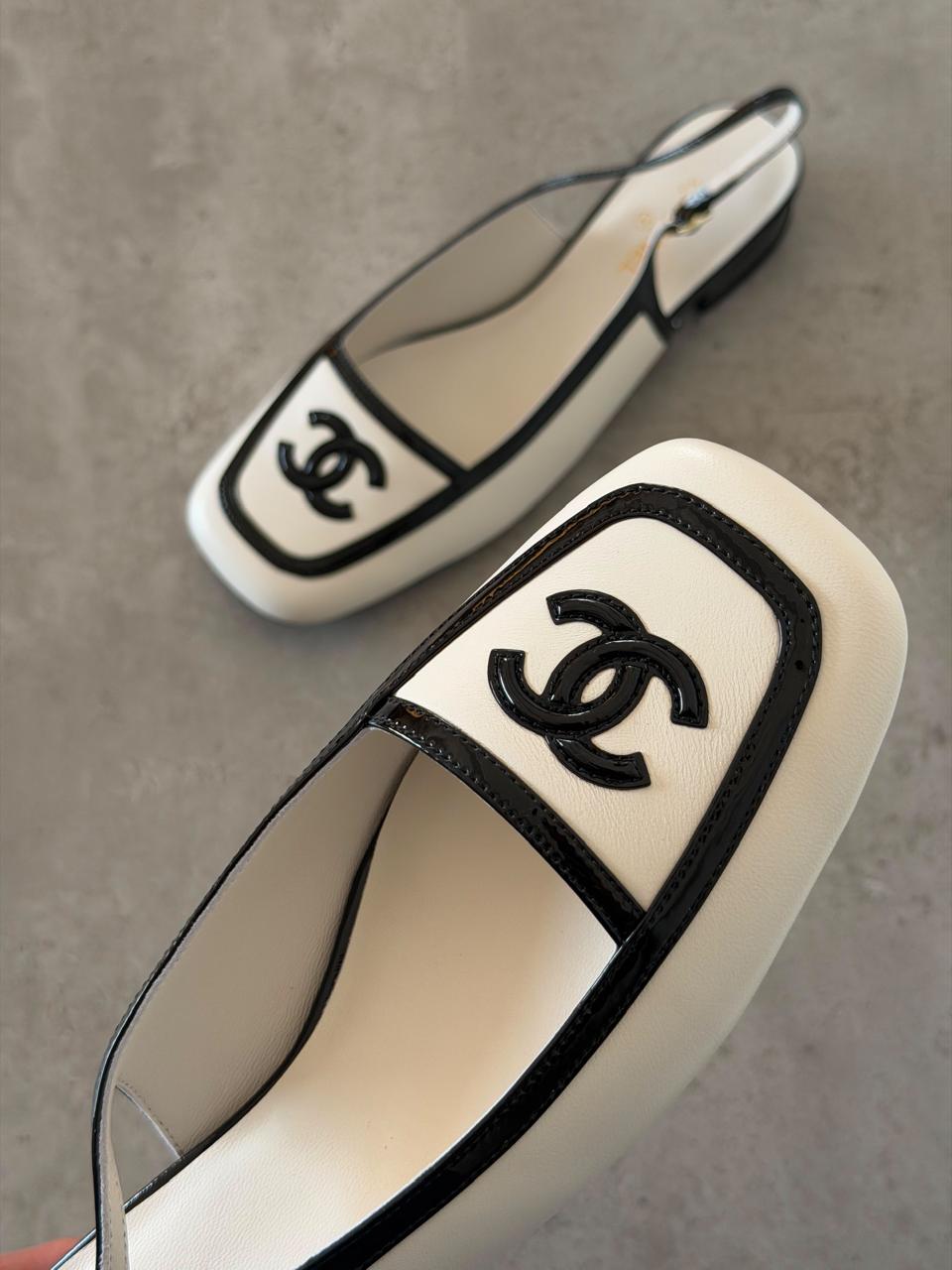 Chanel heels - low heels