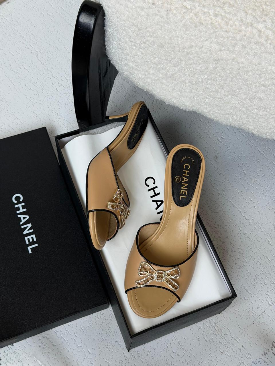 Chanel sandals heels