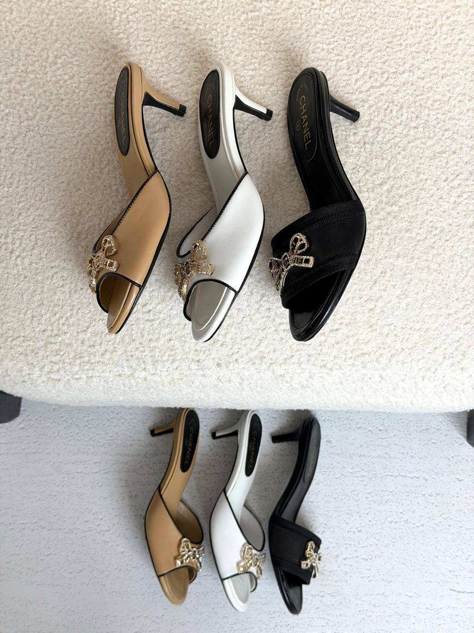 Chanel sandals heels