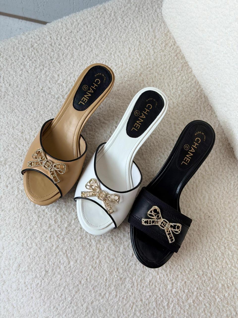 Chanel sandals heels