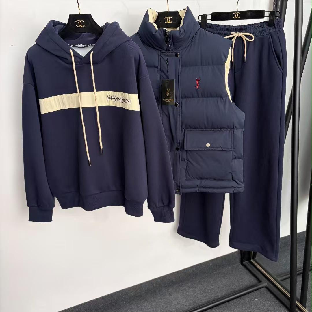 Ysl tracksuit & jacket “vest”