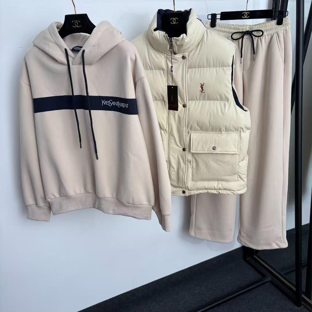 Ysl tracksuit & jacket “vest”