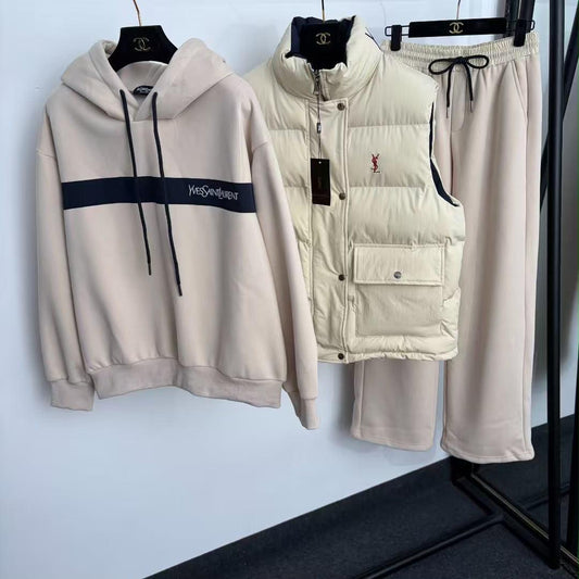 Ysl tracksuit & jacket “vest”