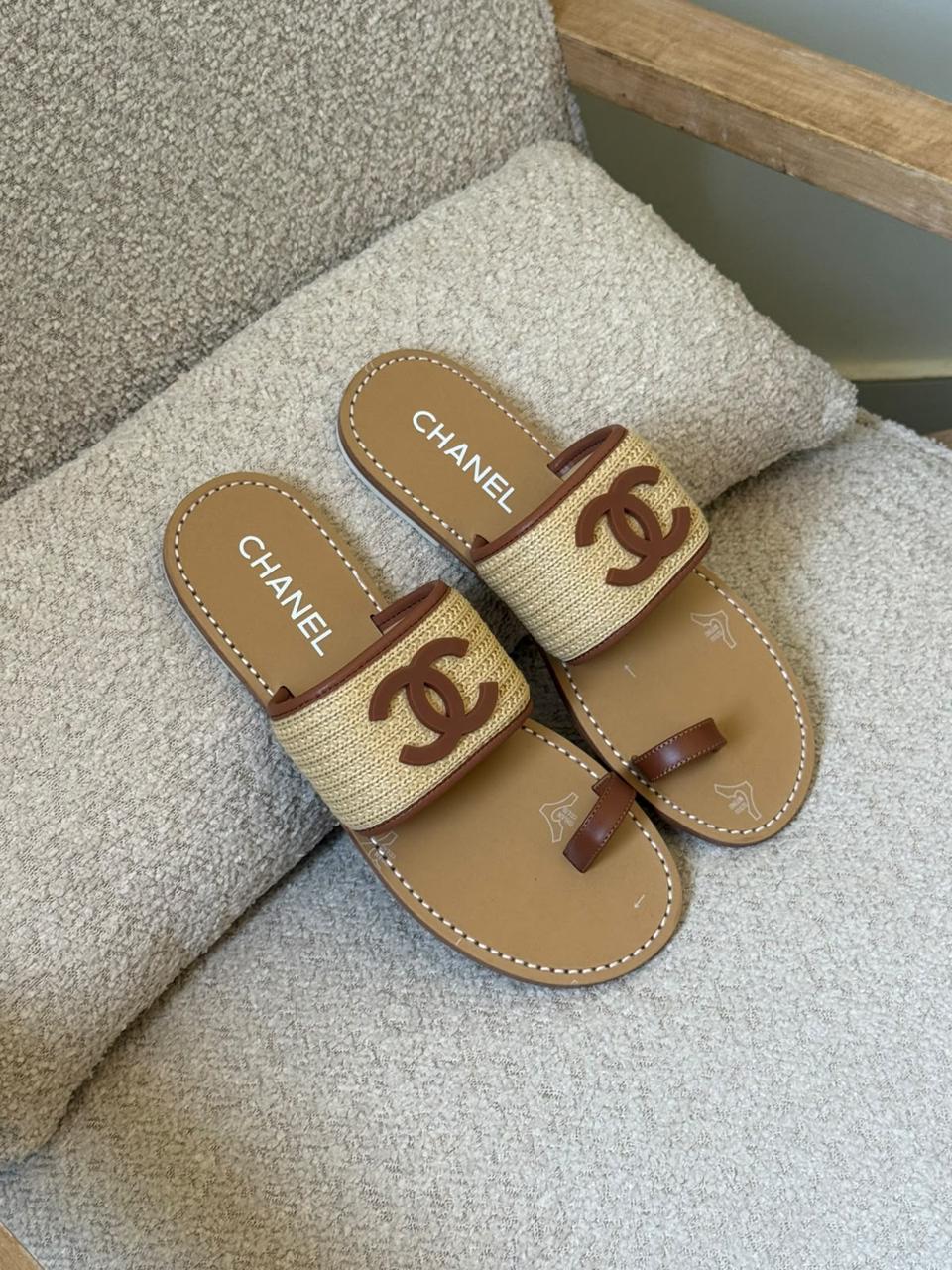 Chanel slippers