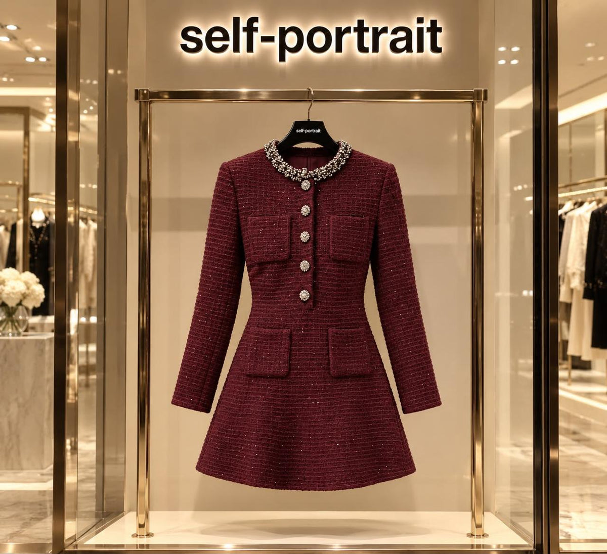 Self portrait dress