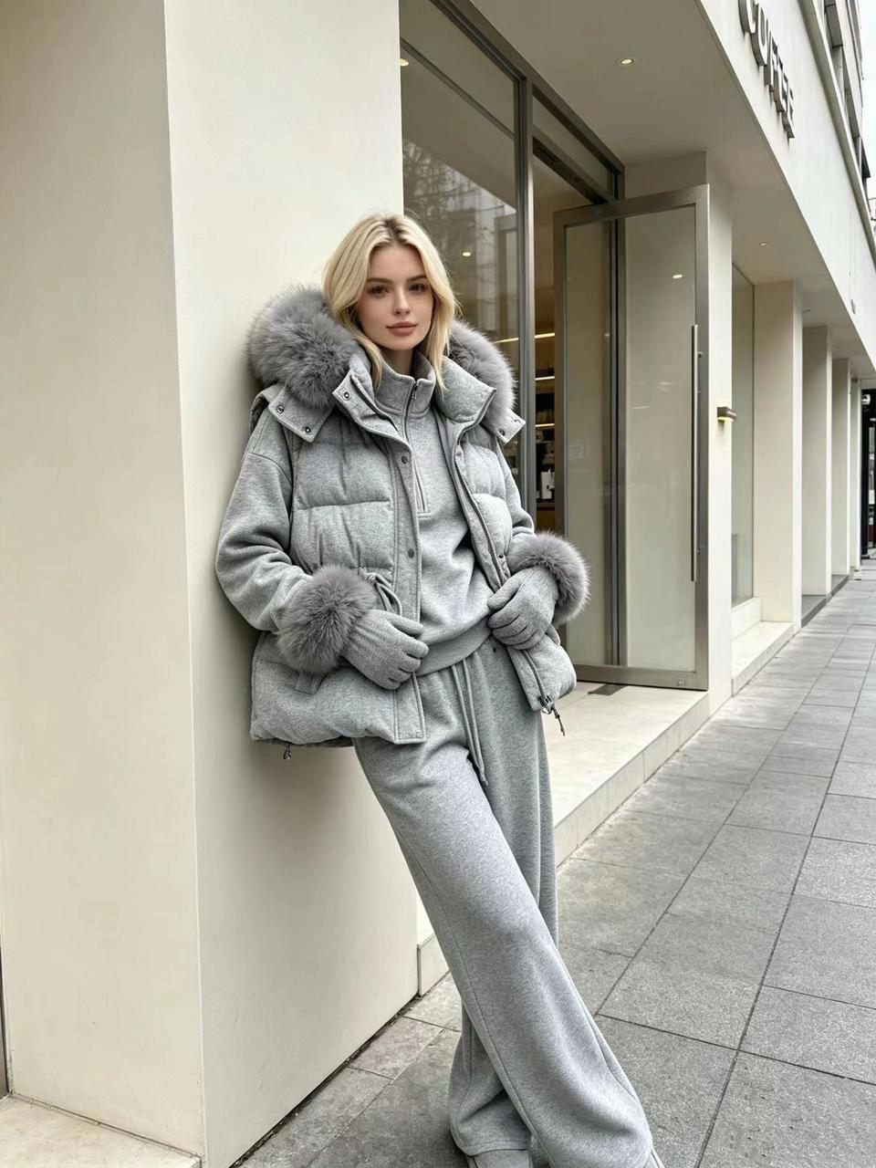Loro piana tracksuit with vest