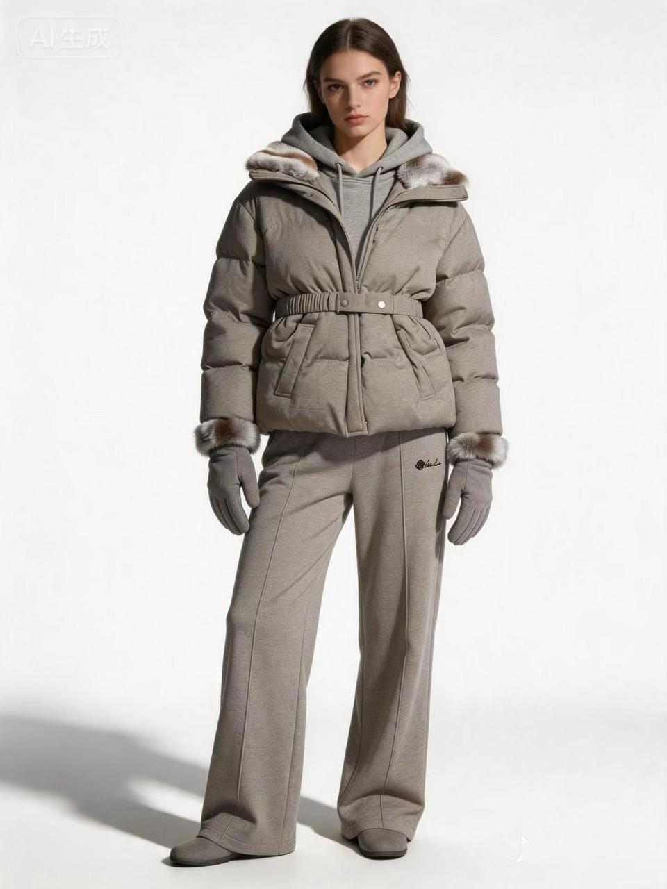 Loro piana tracksuit with vest