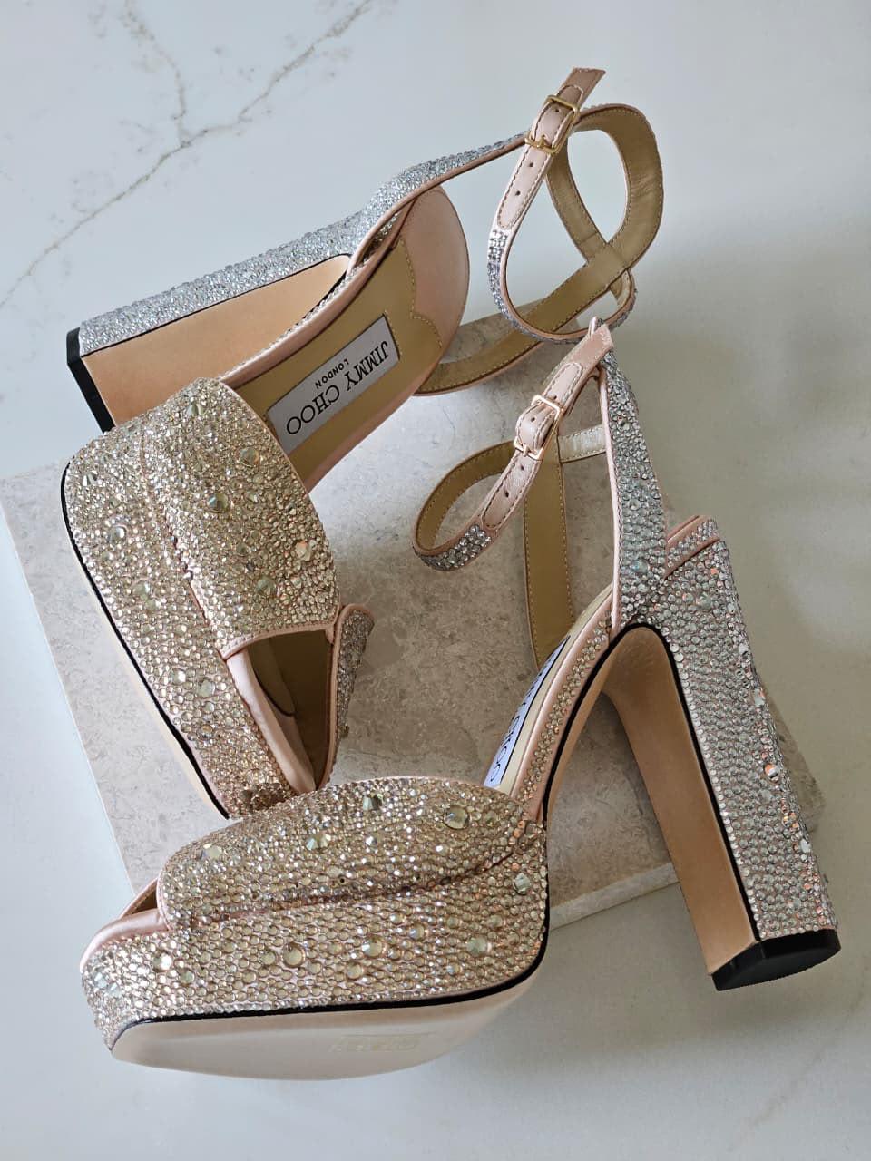 Jimmy choo sandals heels - wedges 5