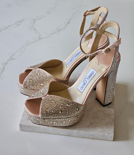 Jimmy choo sandals heels - wedges 5