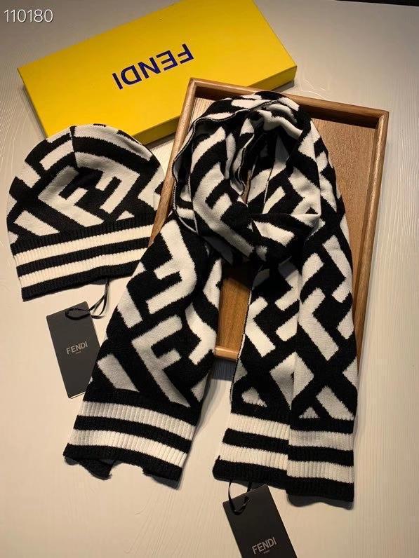 Fendi scarf & hat