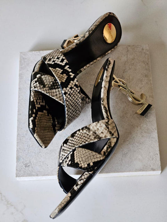 Ysl sandals heels