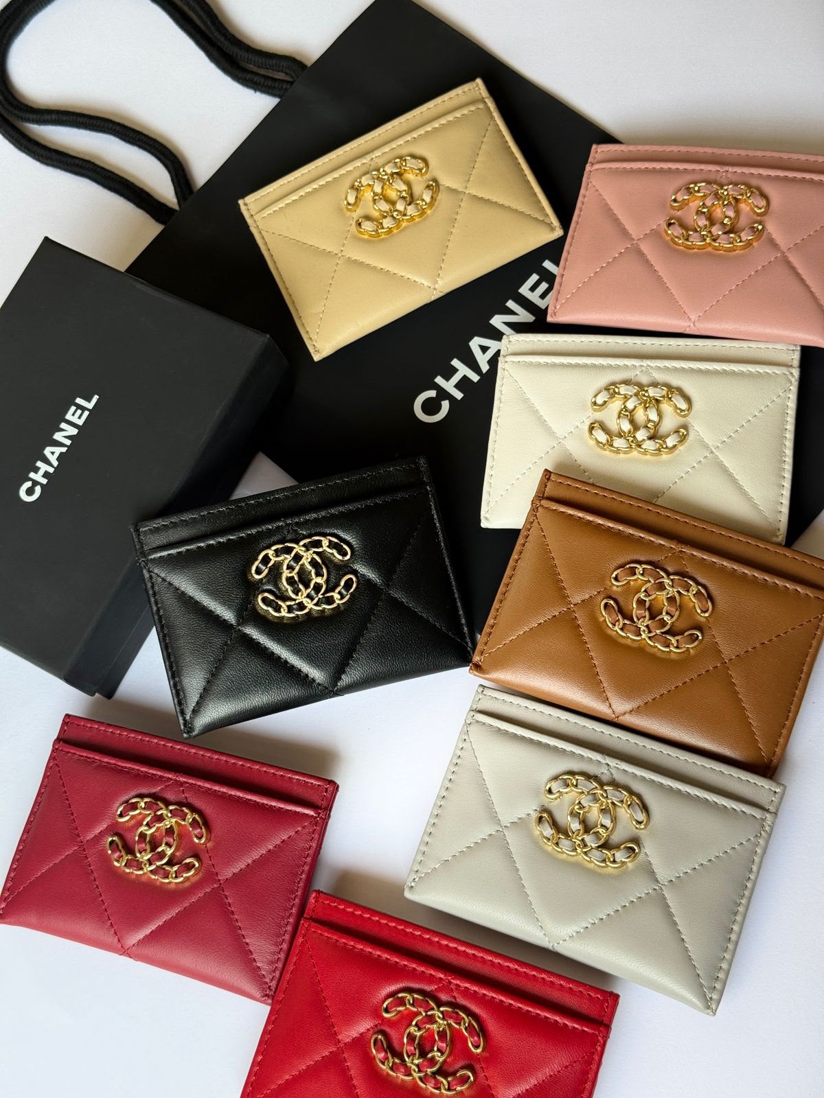 Chanel card holder