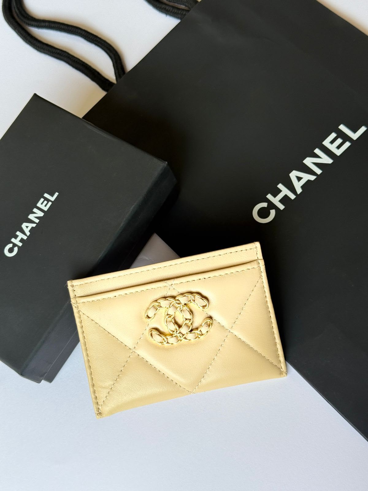 Chanel card holder