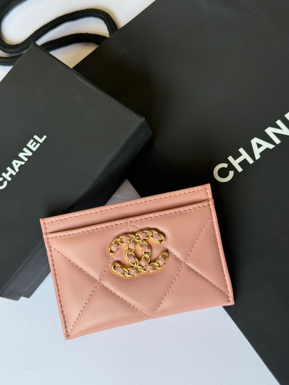 Chanel card holder
