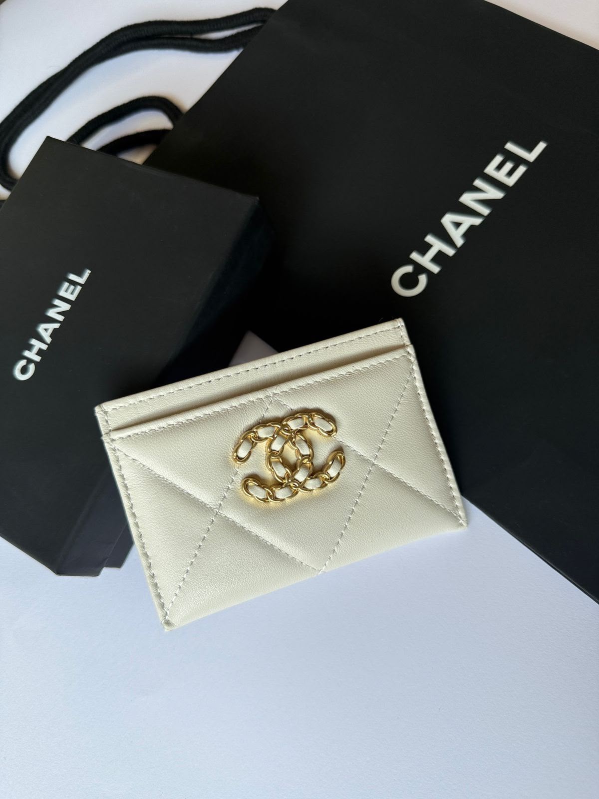 Chanel card holder