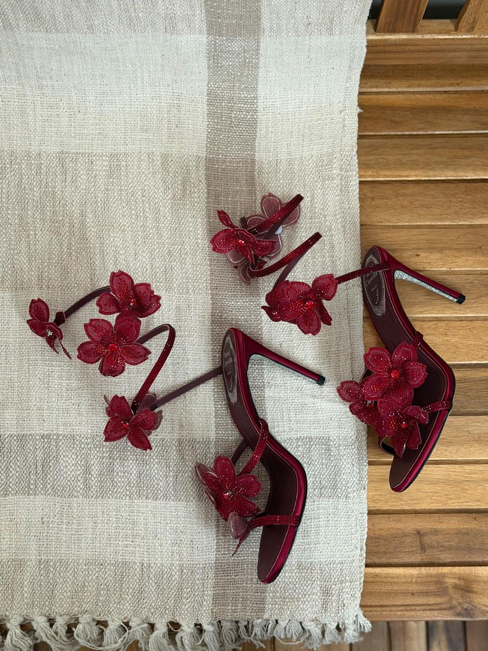 Rene caovilla sandals heels