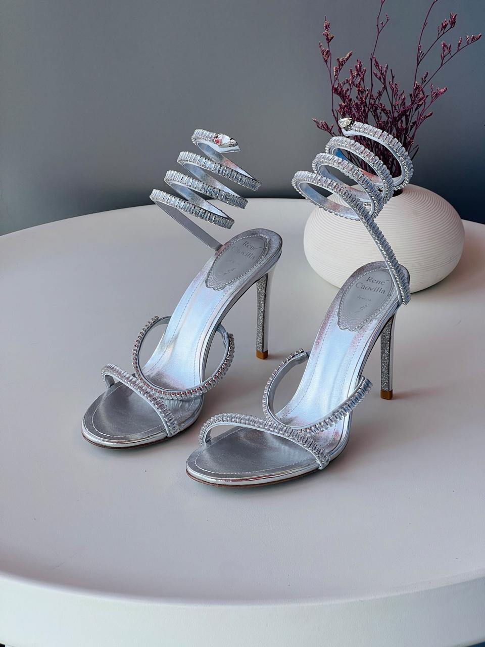 Rene caovilla sandals heels