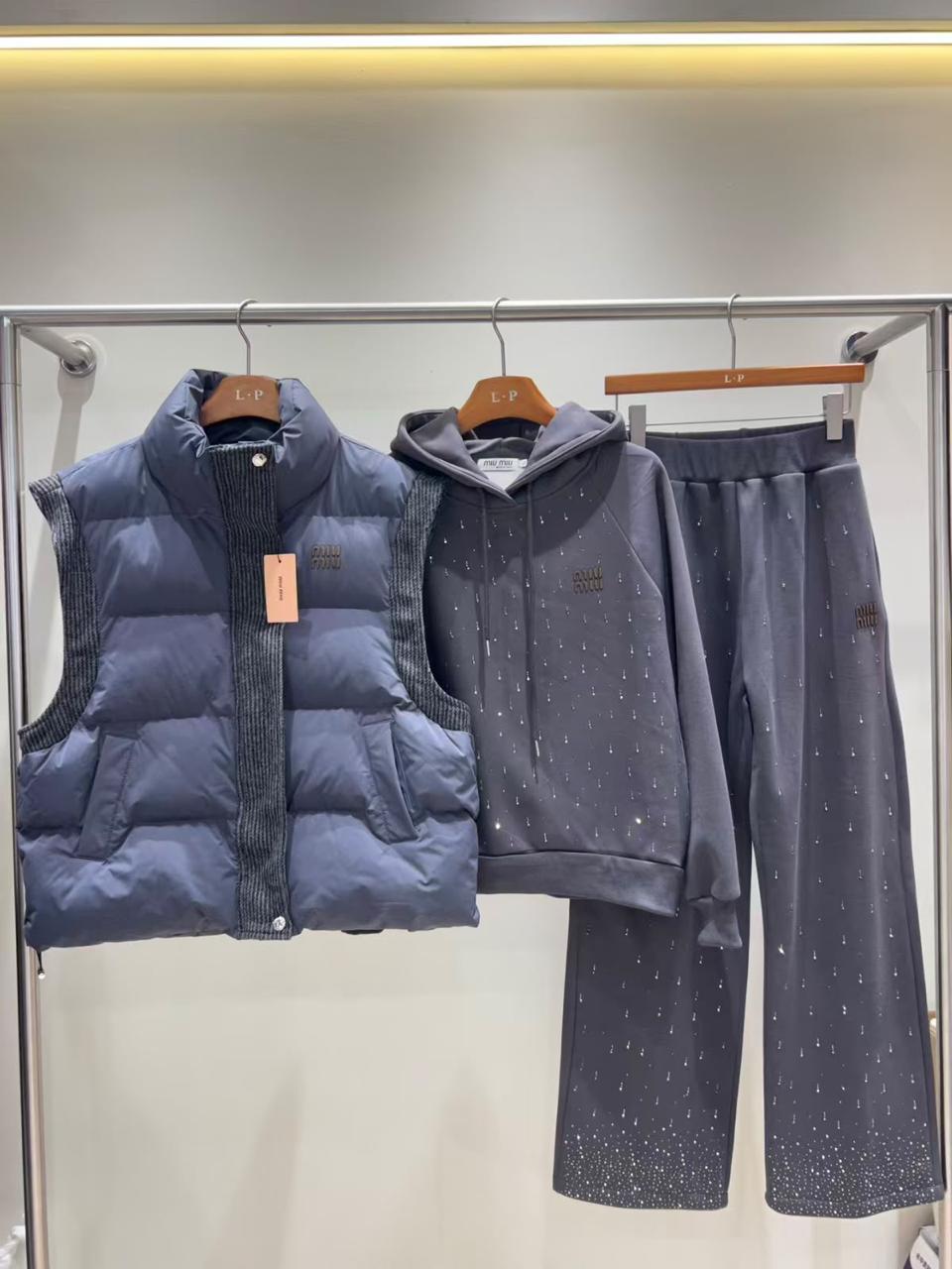 Miu Miu tracksuit with vest