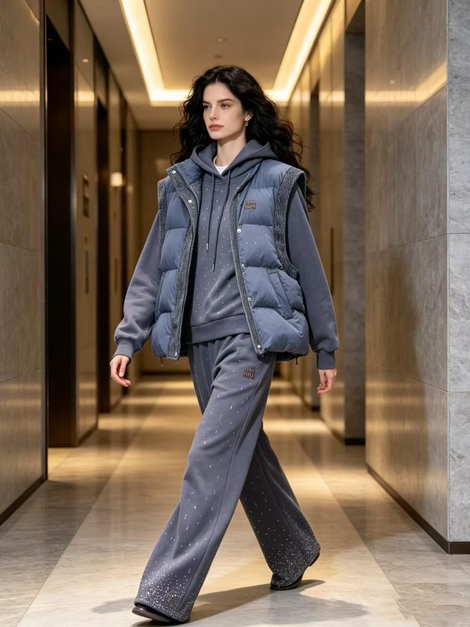 Miu Miu tracksuit with vest