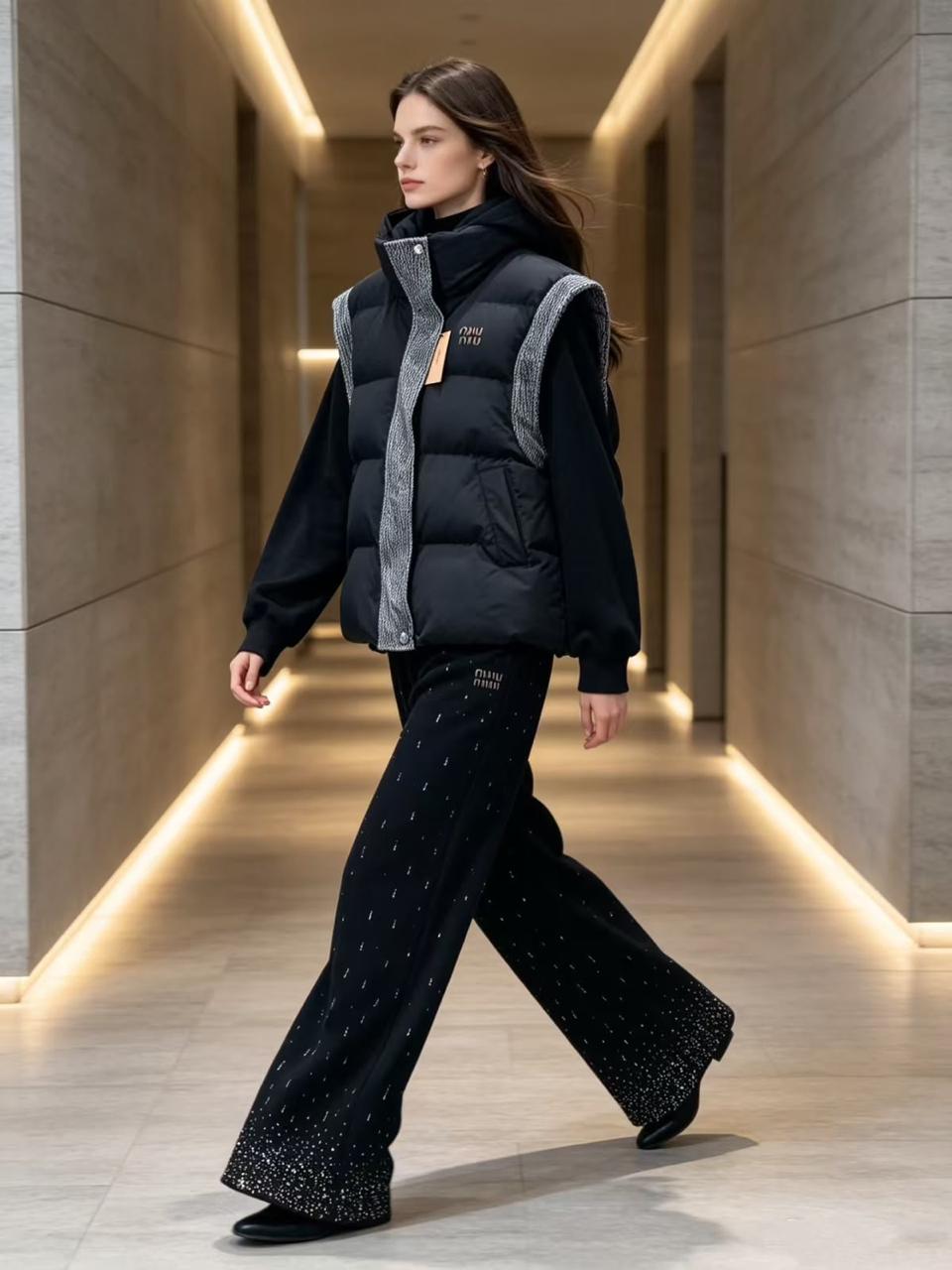 Miu Miu tracksuit with vest