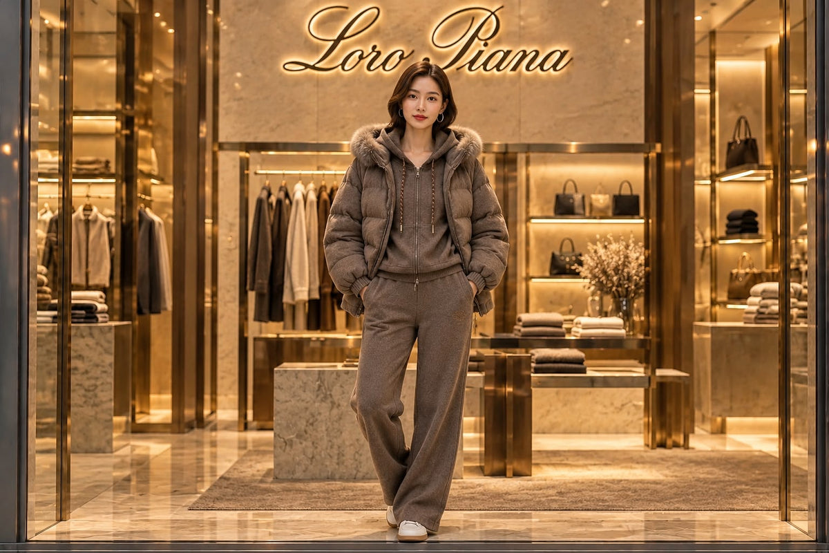 Loro piana tracksuit with jacket