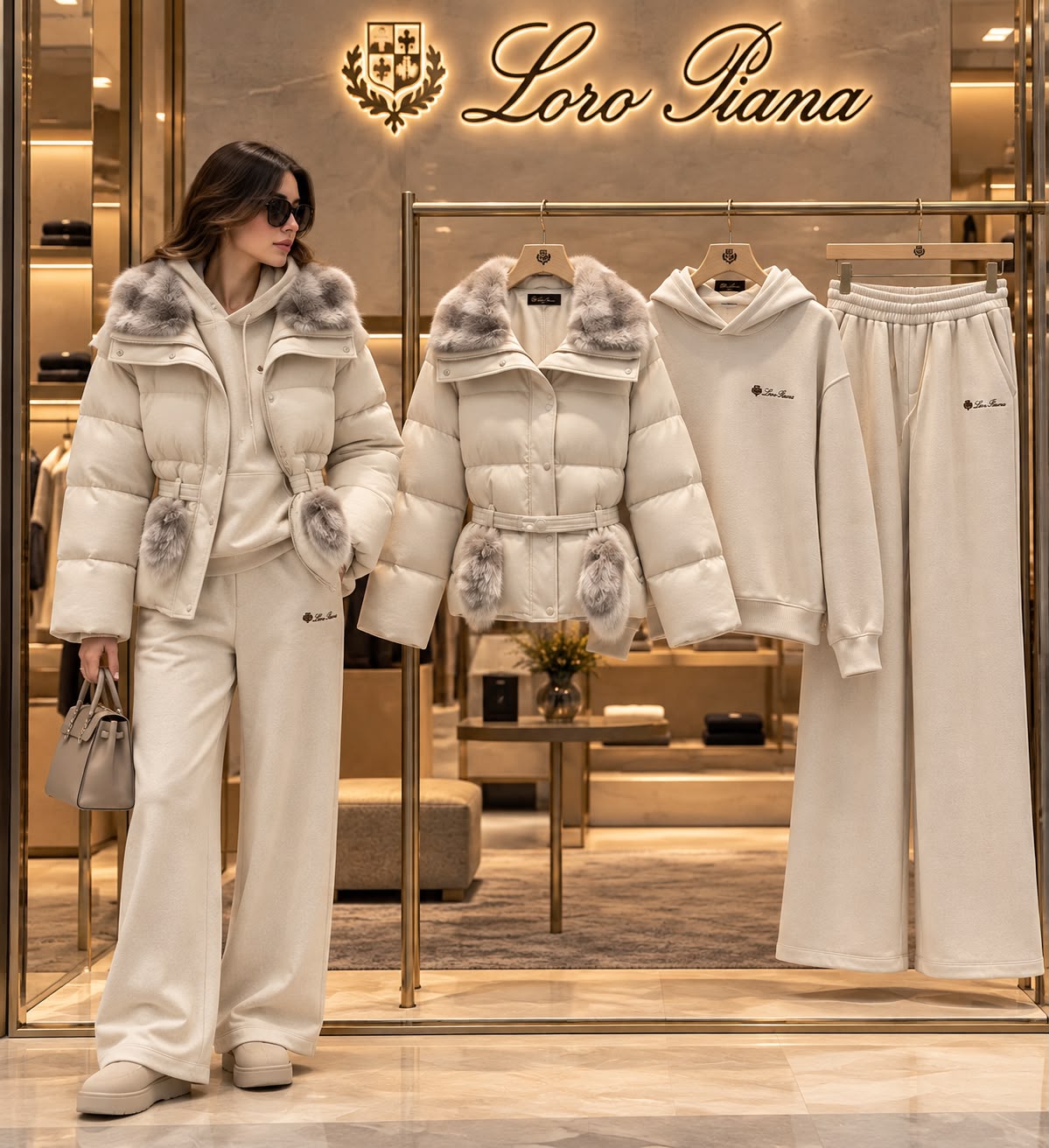 Loro piana tracksuit with jacket