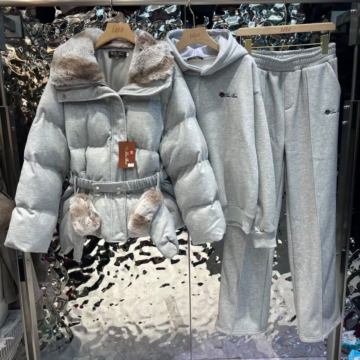 Loro piana tracksuit with jacket