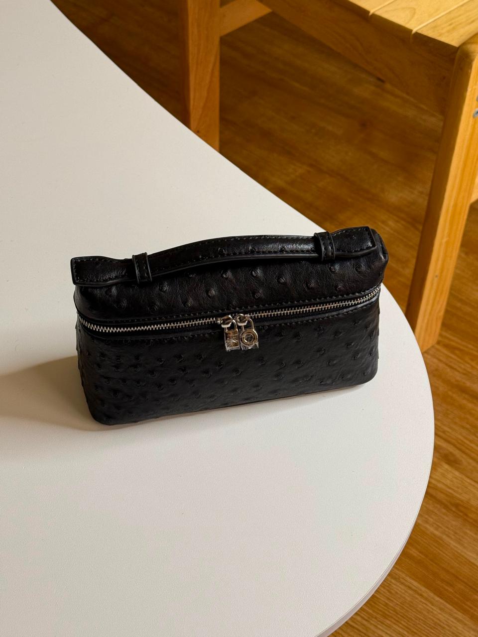 Loro piana bag ostrich leather