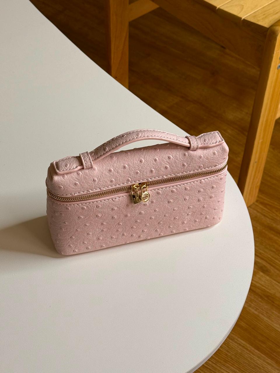 Loro piana bag ostrich leather